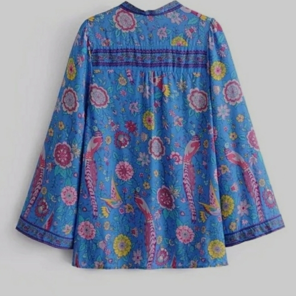 Paradise Found Blouse Lovebird - Picture 5 of 6